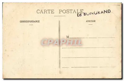 Sainte-Anne-d'Auray — Estátua Milagrosa — Ed. Bunggrand n°2985 — Verso
