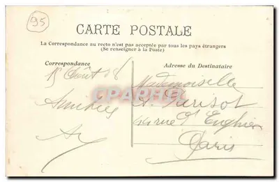 Enghien-les-Bains — A Fonte do Rei — Coleção J. Fleury n°1156 — Verso