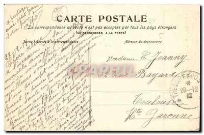 Vetheuil — Rua das Millonnet — Cliche A. Bertran, edição Mantes — Verso