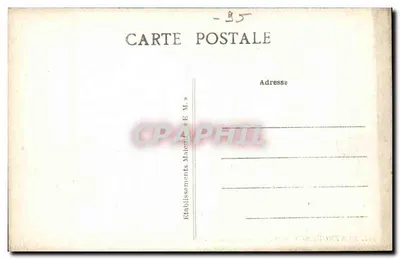 Montmorency S.-et-O. — El viejo Puente de la rue des Granges — E.M. n°642 — Reverso
