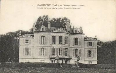 Saint-Prix (S.O.) — Castelo Léopold Double — Habitado em 1901 pelo poeta Edmond Rostand