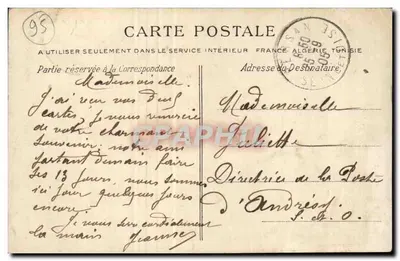 Persan (S.-et-O.) — A grande Teinturerie — J. Lefebvre — Verso