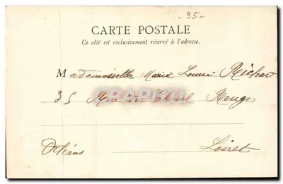 Floresta de Montmorency — O Bouquet da Vallée (Restaurante) — E.H., Paris, n°39 — Verso