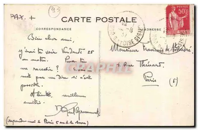 Cormeilles-en-Parisis — Sous-bois — Editor Duranton — Verso