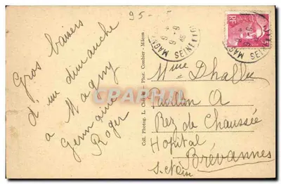 Magny-en-Vexin (S.-et-O.) — Rue de Paris i Villeroy — Cim — Rewers
