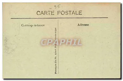 Chauvry — Grande Rue — Estabelecimento Moine — Verso