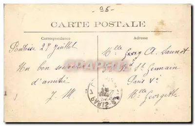 Pontoise — The Banks of the Oise — Publisher: Pontoise — Back