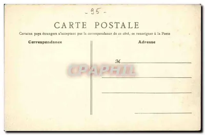 Jouy-le-Moutier (S.-et-O.) — Il Ponte — editore sconosciuto, numero di serie 3 — Verso