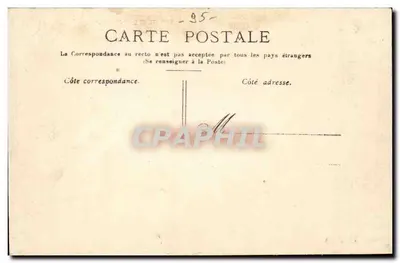 Enghien-les-Bains — Os 4 Pavilhões — Editor: L. Baudry, Enghien-les-Bains — Verso