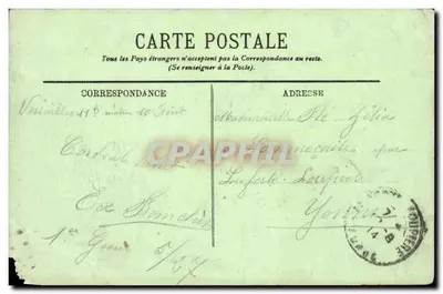 Versailles — O Hospital Civil — LL. n°3 — Verso