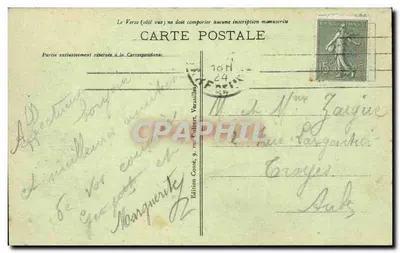 Versailles - Het Park - De Colonnade — Editie Cosset, n° 24 — Achterkant