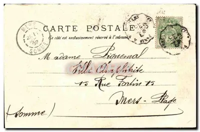 Versalhes - Bassin de Latone e Tapis Vert — V.P. No 1637 — Verso