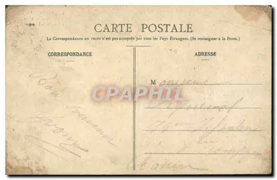 Versailles - Trianon sob a neve - O Templo do Amor — Editor: República Francesa, n° 243 — Verso