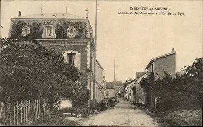 St-MARTIN-la-GARENNE — Droga do Sandrancourt — Wejście do Kraju — Wydawnictwo Bones