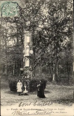 Floresta de Saint-Germain — A Virgem dos Ingleses — G. B., editor, Nanterro