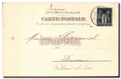 Castelo, fachada principal — St. Germain-en-Laye — St. & Co. à D. n° 10133 — Verso