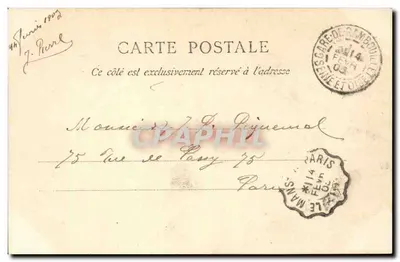 Rambouillet (S.&O.) — Szkoła Wojskowa Przygotowawcza — A. Bournan, Wyd. Édit. Versailles — Rewers