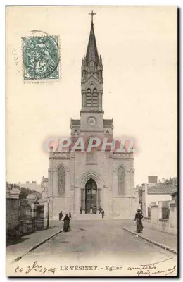 Le Vésinet — Igreja — A. Després, no Vésinet