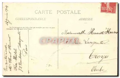 Abadia dos Vaux de Cernay — Vale de Chevreuse (S.-et-O.) — Gautrot, editor, Chevreuse — Verso