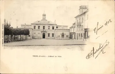 Triel-sur-Seine — O Hotel de Ville — A. Bourdier, Versailles