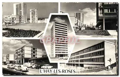 L'HAY-LES-ROSES — bairro residencial moderno — Images de France, La Vallée au Renard