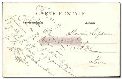 Flins-sur-Seine — O Castelo « Bois Bodin » — Edit. F. Rijot, Meulan — Verso