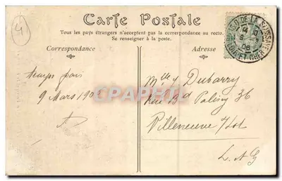 Blois — Les Degrés e a Rue Denis-Papin — ND Phot — Verso