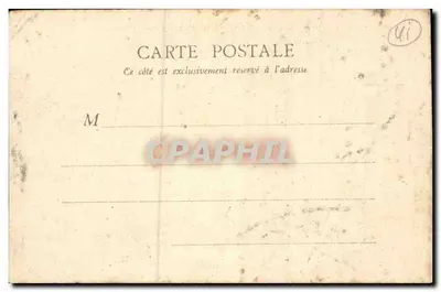 Blois — Castelo — Capela de São Calais — B. F., Paris — Verso