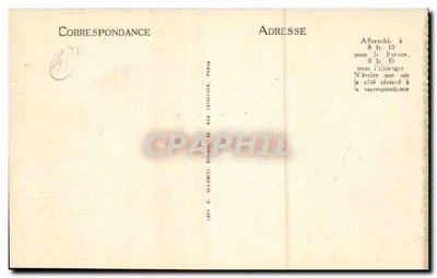 Blois - Vista Geral para a Loire - LL — Verso