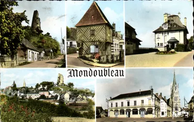 Mondoubleau — vista geral — Edições Valoire, n°464