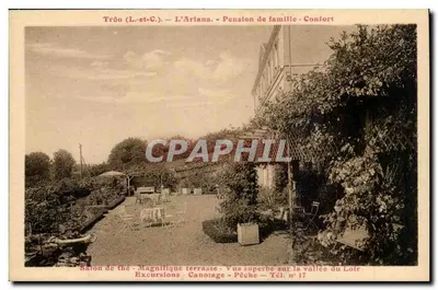 Trôo (L.-et-C.) — A Arlana — Pension de Família — Confort