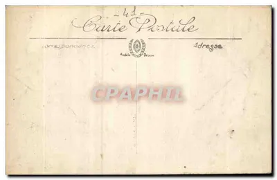 Blois Cartolina d'epoca Stazione vecchia — Verso