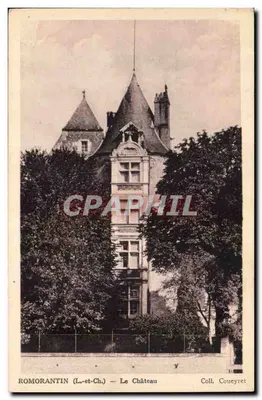 Romorantin (Loire-et-Cher) — O Castelo — Coll. Coueyret
