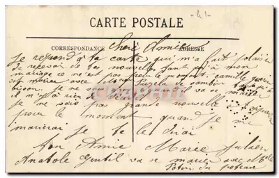 Pont-Levoy — O Hotel de Ville — Gliché e Edição Clergeau, Pont-Levoy — Verso