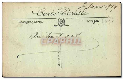 Chambord — Zamek w XVII wieku — LL, nr 45 — Rewers