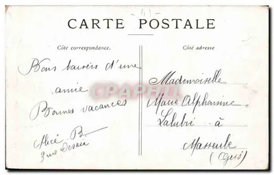 Les Nouies — Selles-sur-Cher (Loir-et-Cher) — Editor não visível — Verso