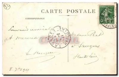 Palavas-les-Flots — Les Châleis. Rive-gauche — Fototipia A. Bardon, Companhias — Verso
