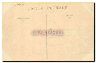 Béziers - Place de la République — vista urbana con tranvías y comercios — editor MTIL, n°7 — Reverso