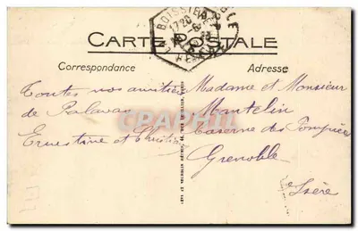 Palavas-les-Flots — As Joutes — ND. — Verso