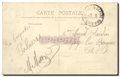 Palavas-les-Flots — Plaża — Wydawca J. Claparède, n°9 — Rewers