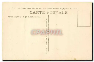 CETTE - Estação Balnear — Teatro Municipal — Editor C. Denne, 95, rua Montpellier — Verso