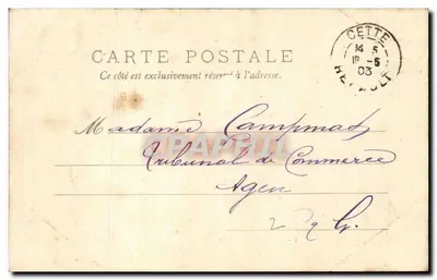 La Pêche : Au Port — Cetite, éditeur N P., n° 535 — Rewers