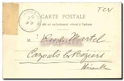 Béziers - O Porto Novo — M. P., Fot. — Verso
