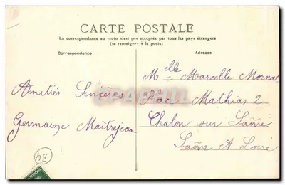 Béziers — O Kiosque, Praça da Cidadela — Cheché E. D. H. — Verso