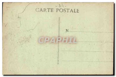 CETTE - Stacja balneacyjna - Quai de Bosc — Rewers