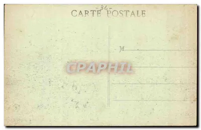 CETTE - Molo, stary far i nowy far Saint-Louis — Rewers