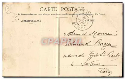 Béziers — O Kiosco de Música — M. Pons, fot. — Verso