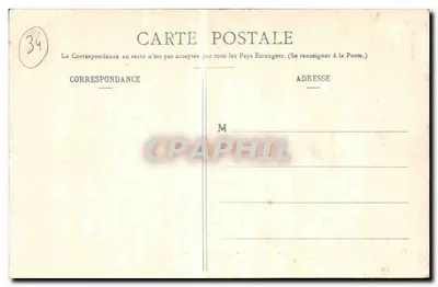 Béziers - La vista del Teatro — M. Pons, fot. — Verso