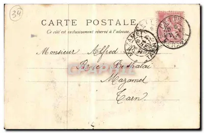 Statek pilotów i wielki światłołom — V.P. Nr 736 — wydawca V.P. — Rewers