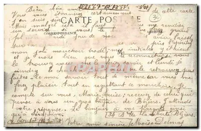 Béziers - Moulin de Bagnols — A Rio Orb — Verso